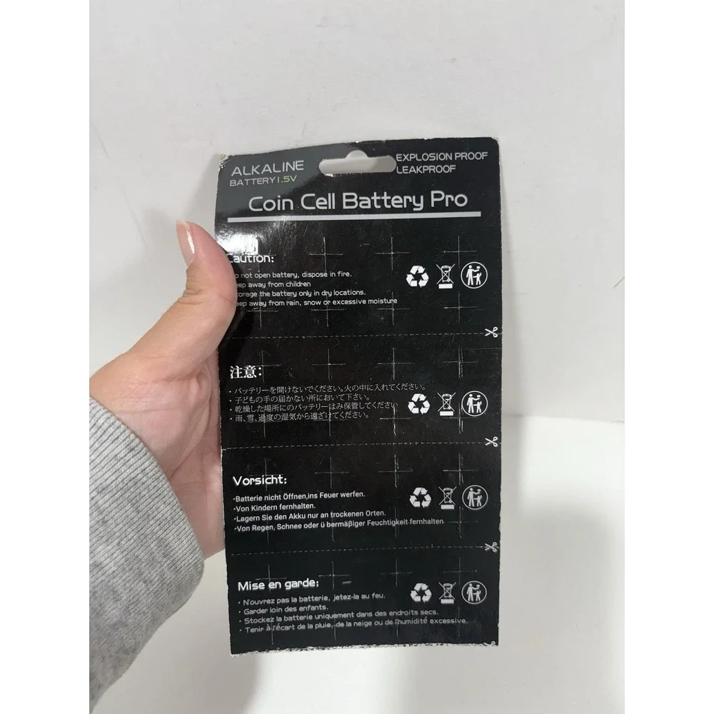 High Capacity L1154F LR44 Batteries 36 Pack, AG13 357 303 SR44 A76 Premium Alkal